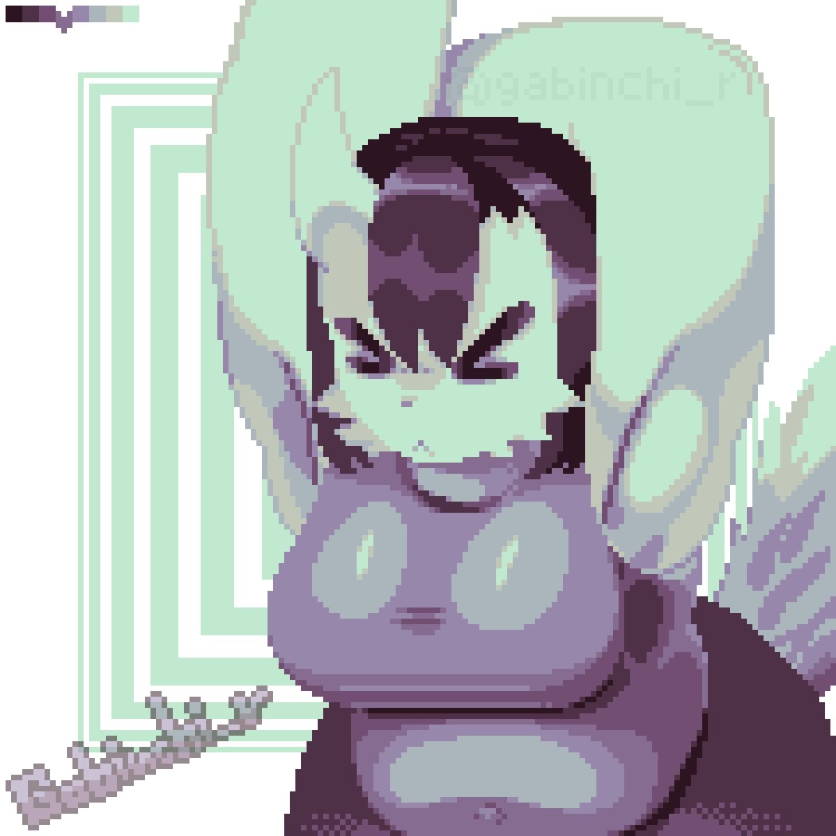 gabinchi_r's tweet photo. "Morning!" - By myself.
[It's K! from the non existent series 'Cutierooms' by @ jerimaydi_m!]
#pixelart #digitaldrawing #cute #colorpalette https://t.co/vvl3aUa8RL