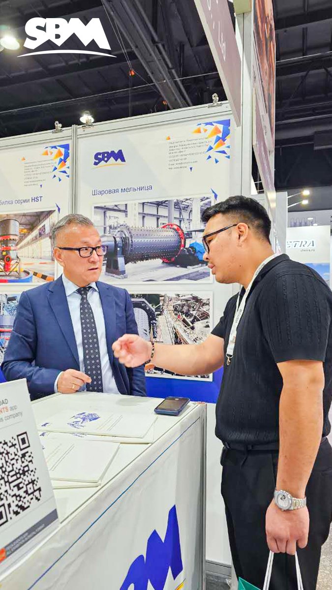 SBMminingcrush's tweet photo. SBM Live from Almaty! 🇰🇿✨
The energy at Mining &amp; Metals Central Asia 2026 is electric! We are thrilled to welcome industry experts, partners, and friends to the SBM booth (No.9-060/1). https://t.co/Msx0VPYuaM