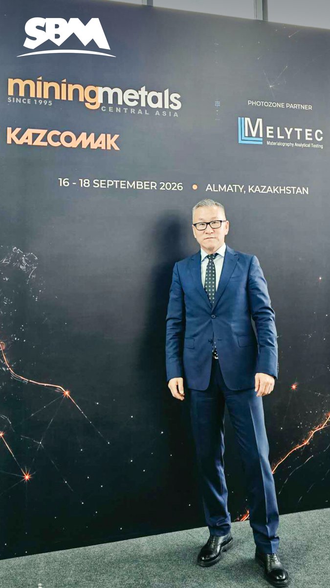 SBMminingcrush's tweet photo. SBM Live from Almaty! 🇰🇿✨
The energy at Mining &amp; Metals Central Asia 2026 is electric! We are thrilled to welcome industry experts, partners, and friends to the SBM booth (No.9-060/1). https://t.co/Msx0VPYuaM