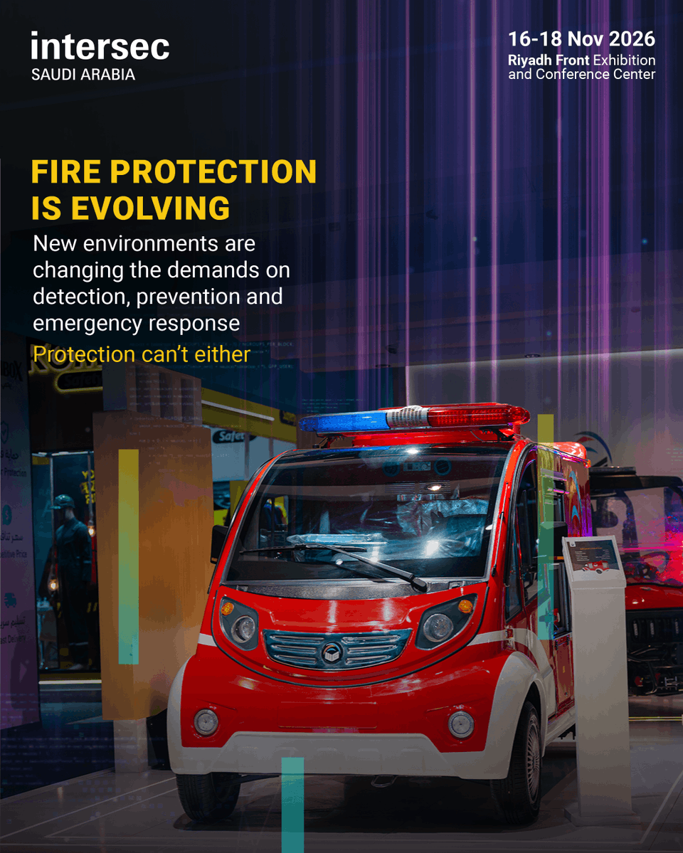 intersecksa's tweet photo. Business challenges are evolving. Discover the technologies, solutions and expertise helping organisations stay ahead and prepare for what comes next at Intersec Saudi Arabia 2026.

16–18 November 2026  | Riyadh Front
Register to visit
https://t.co/kdxmBcoUcu https://t.co/1SzorZTEOX