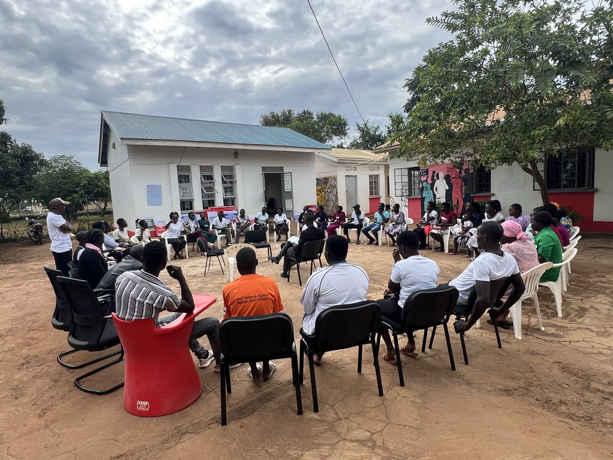 global_uganda's tweet photo. This is what a climate parliament looks like.

No suits. No big English. Young people in Apac sitting in a circle, using social learning to debate the climate crisis affecting their own communities.

This is democracy. This is Global Platform training in action.

#ClimateJustice https://t.co/9r0yNGOfiI