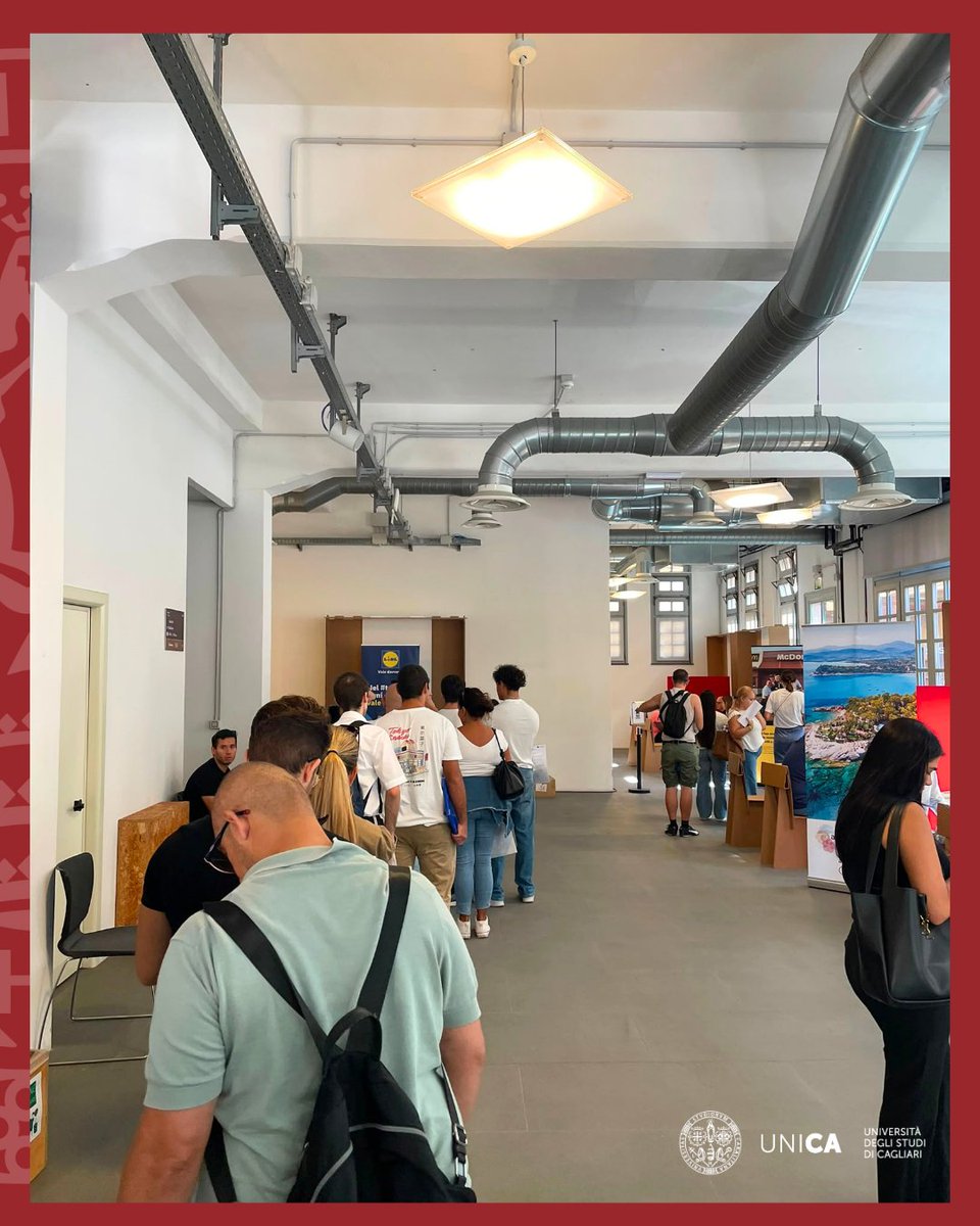 univca's tweet photo. Due giornate di opportunità alla Job Fair Cagliari 2026 a Sa Manifattura! 🚀

Il team di Job Placement UniCa è stato in prima linea per offrire info e consulenze personalizzate a studenti e giovani sul mondo del lavoro.

#JobPlacementUniCa #UniCa #JobFair2026 #Cagliari #Lavoro https://t.co/D0NOp5yfZT