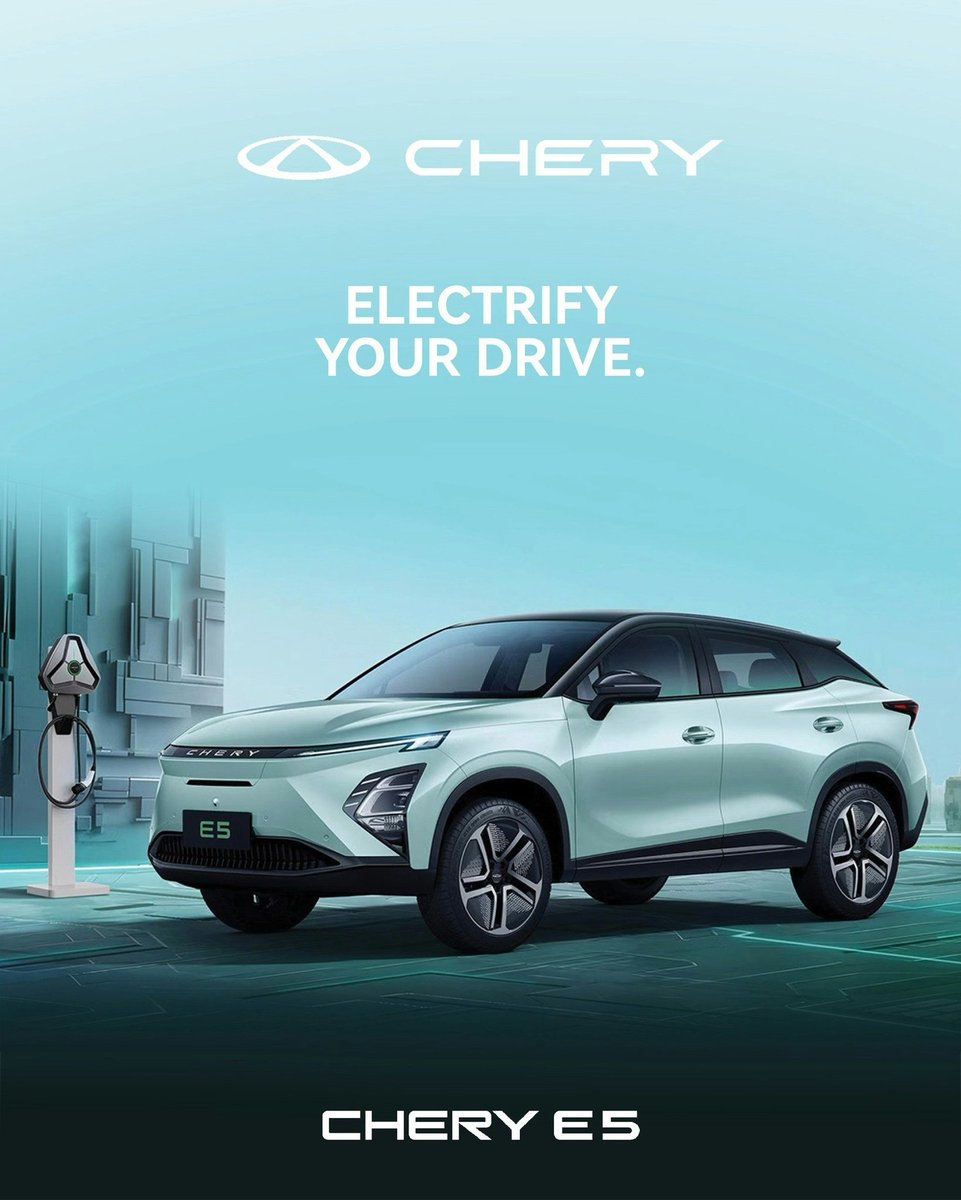 RobbinDoiudue's tweet photo. Electrify your drive. The Chery E5 brings all-electric confidence to everyday life. https://t.co/NSXzSQXLkt