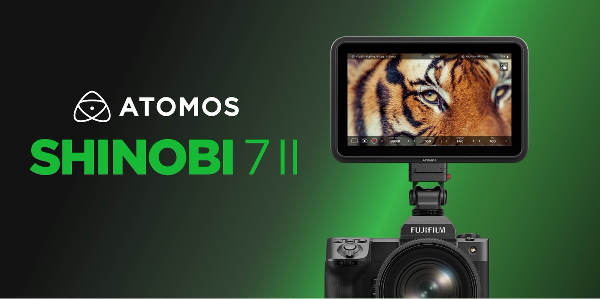 videosalon's tweet photo. 【新製品情報】
Nextorage、ATOMOSの7インチモニター「SHINOBI 7II」を発売〜最大2,800nitの高輝度HDRタッチスクリーンディスプレイを搭載
https://t.co/QwfIV2GzUh
#Nextorage #ATOMOS #7インチモニター
#SHINOBI https://t.co/kMzoli4XcG