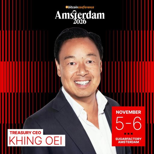 bitcoinconfams's tweet photo. FOUNDER &amp; CEO OF TREASURY KHING OEI IS SPEAKING AT BITCOIN AMSTERDAM 2026 🇳🇱

"#Bitcoin, for me, has always been about the community. That’s what drives it. The conviction behind it is what has enabled it to evolve, and that foundation is what makes it truly unique." ✊ https://t.co/KSCBjZ2MIc