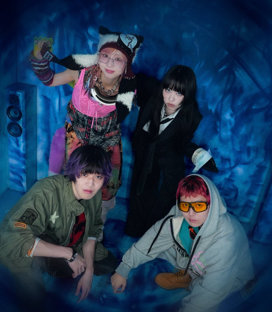 muque_official's tweet photo. \\ NEW RELEASE！//

　⠀紫 今 & muque
⠀⠀" ブルーチーズ "
2026.09.23 Release！

🔗Pre-add / Pre-save
https://t.co/Ud8gPurH3s

@MulasakiIma 
#紫今 #muque #ブルーチーズ