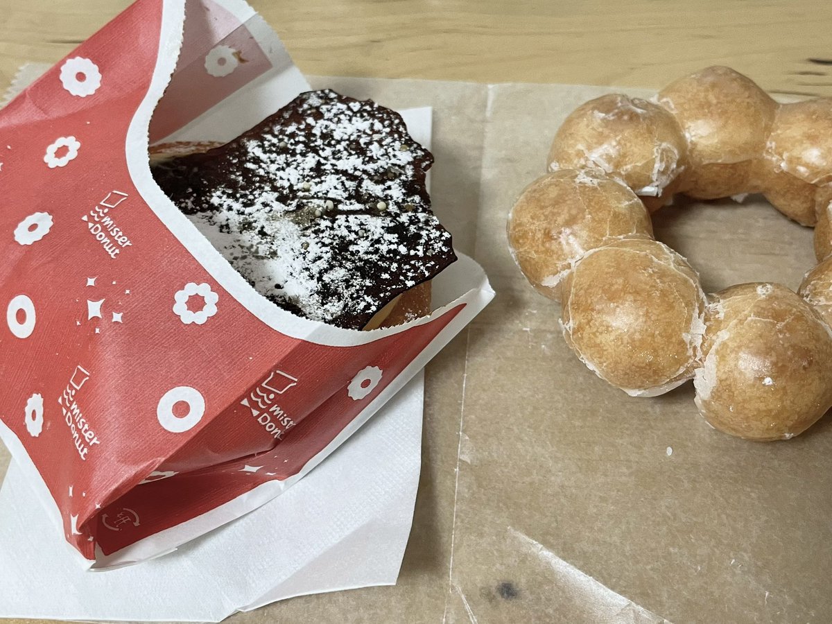 829nzm's tweet photo. 久しぶりのミスド🍩🍠 https://t.co/1dyYaGlcks