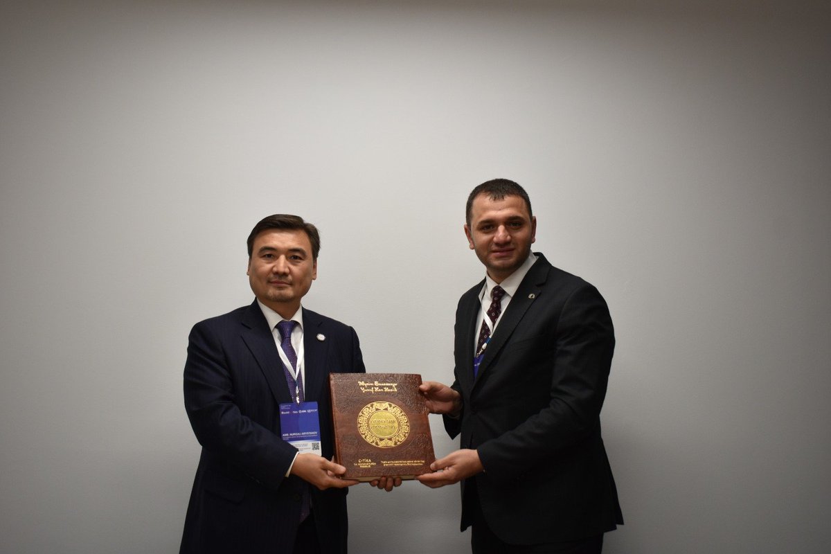 KazAID_RK's tweet photo. 🤝 On Sept 9–11, KazAID Chairman Amb. Nurgali Arystanov held bilateral meetings with leadership from TİKA, AIDA, TICA, UN ESCAP, Bangladesh Ministry of Finance, and UNHCR on the sidelines of EDP III to discuss joint development projects.   #KazAID #ODA #Kazakhstan #EDPIII https://t.co/gzQDQvSTIK