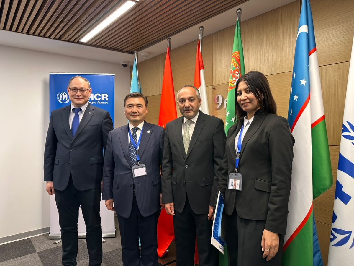 KazAID_RK's tweet photo. 🤝 On Sept 9–11, KazAID Chairman Amb. Nurgali Arystanov held bilateral meetings with leadership from TİKA, AIDA, TICA, UN ESCAP, Bangladesh Ministry of Finance, and UNHCR on the sidelines of EDP III to discuss joint development projects.   #KazAID #ODA #Kazakhstan #EDPIII https://t.co/gzQDQvSTIK