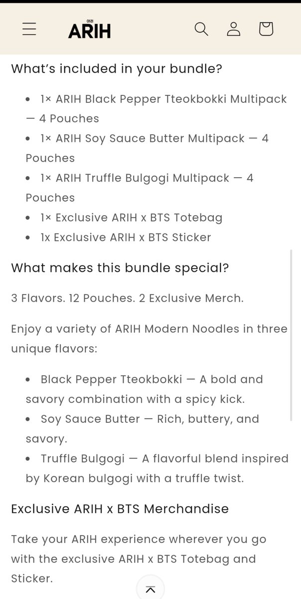 bangpdsgirl's tweet photo. Omg you can now pre-order your ARIH bundle and get 2 EXCLUSIVE merch! 🇵🇭🍜

*See price + inclusions below.

🛒 Pre-order here:
https://t.co/coHvBNcE9o

#ARIH #ARIHPhilippines #TasteArih https://t.co/gEg3pHIKym