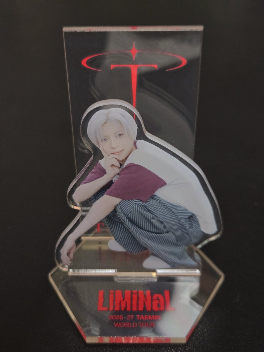 GraceChoi6v6's tweet photo. 2026-27 TAEMIN WORLD TOUR <LiMiNaL> in SEOUL OFFICIAL MD 
아크릴 스탠드

#TAEMIN #태민 #LiMiNaL
#TAEMIN_LiMiNaL
#TAEMIN_WORLDTOUR https://t.co/fcp9wFpeOk
