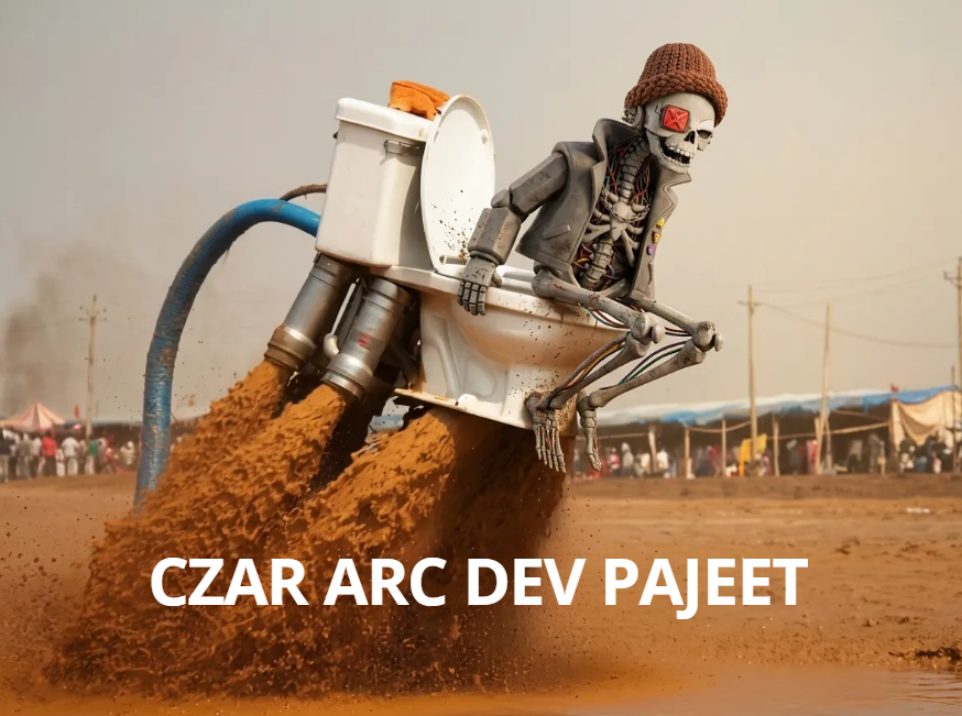 ARCdevsNFT's tweet photo. @crypto_czar_eth  just became an ARC dev and is ready to go to the shitty moon.💩💩 https://t.co/FkFPUZ24Lz