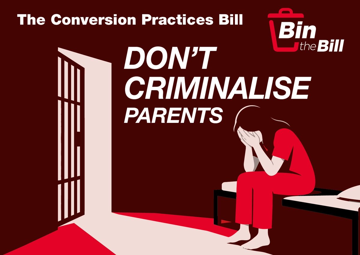 BinTheBill_'s tweet photo. Olivia Bailey MP claims the #ConversionPracticesDraftBill “will not impact the ability of parents to parent how they wish”
The Draft bill, with no lower age limit, no definition of abusive & regular parenting strategies considered abusive, the bill does just that
#BinTheBill https://t.co/MnX8t3jKp9