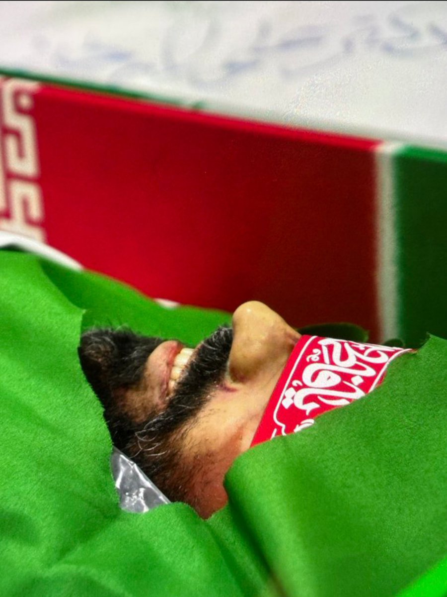 HajGhoste's tweet photo. فَرِحِينَ بِمَا آتَاهُمُ اللَّهُ مِنْ فَضْلِهِ...
#شهید_مرتضی_لاریجانی https://t.co/0FVpq06BwF