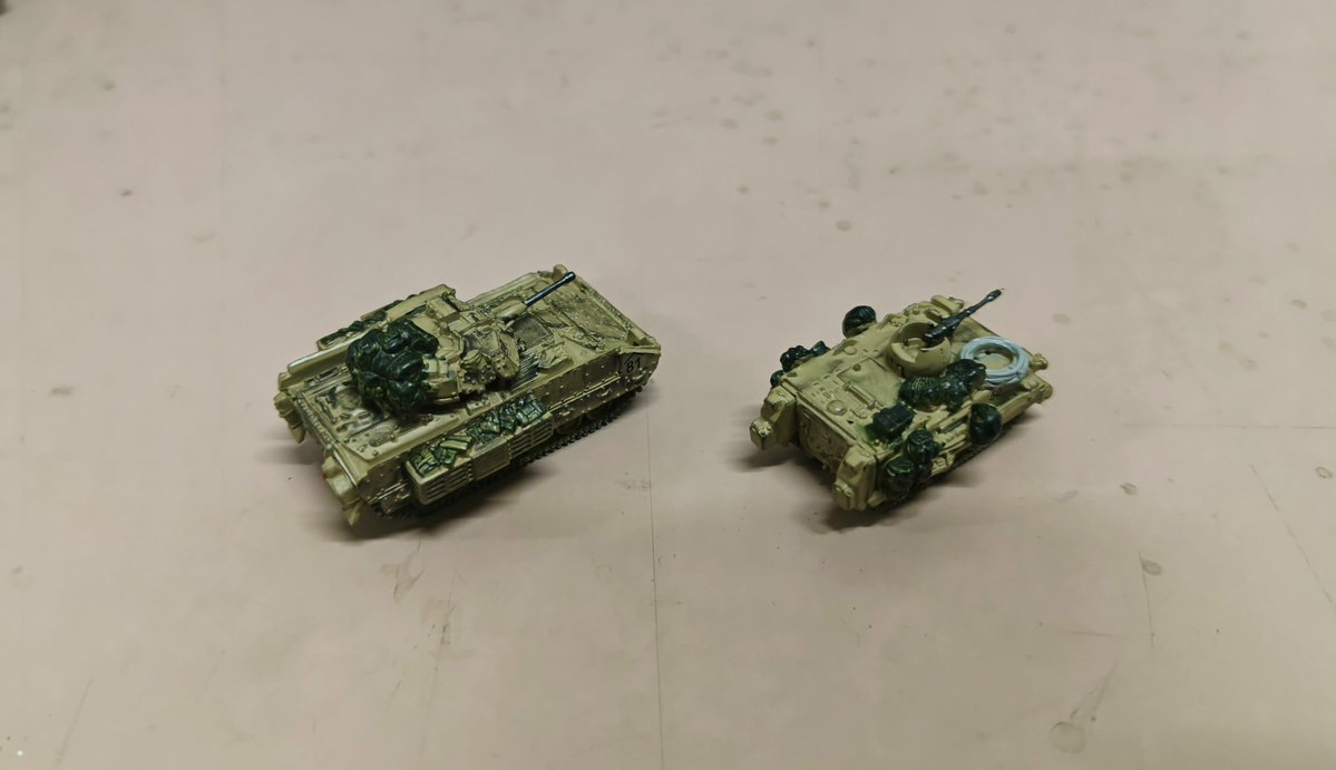 double_lead_'s tweet photo. 本日導入
 #ドラゴン パンツァーコープより

シュトゥルムティーガー
タイガー戦車回収車(ベルゲタイガー)
M113A2
M3A2

144スケールでは珍しい4車種
当時は2両入り約500円で販売されていたんですね
羨ましいです…

 #144スケモ https://t.co/Za22IYoDSS