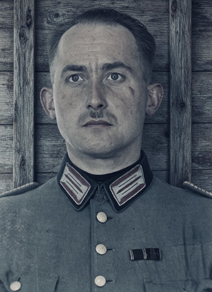 NieMehrKrieg's tweet photo. Oswald Bouska war ein Wiener Polizist und ab 1940 stv. Polizeichef im Ghetto Krakau. Er war ursprünglich ein überzeugter Anhänger des Nationalsozialismus. Seine Einstellung änderte sich, als er Verfolgung und Ermordung der Juden hautnah miterlebte. Allmählich wurde er zum Gegner des NS-Regimes.

Als 1942 die Kinder des Ghettos in die Vernichtungslager deportiert werden sollten, half er Julius Madritsch bei seiner Rettungsaktion und schmuggelte viele Kinder in die nahe gelegenen Fabriken und von dort zu Familien, die sie versteckten.

Im Juli 1944 desertierte Bouska. Nach der Verhaftung wurde er wegen Fahnenflucht zum Tode verurteilt und #OTD am 18. September 1944 im KZ Groß-Rosen bei Breslau erschossen.

Oswald Bouska (manchmal auch in der Schreibweise Bosko und Boska) war 37 Jahre alt. R.I.P.
#WirVergessenNicht