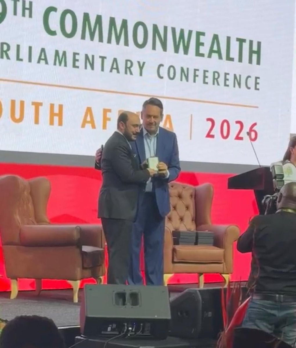 ahaidergilani86's tweet photo. Proud moment for Punjab assembly at the 69th common wealth parliamentary association held in Cape Town South Africa. I have recieved the green mace award on behalf Speaker Mohammad Ahmed khan , members and Secretariat of the Punjab assembly Pakistan. https://t.co/d4rpTVIG6b
