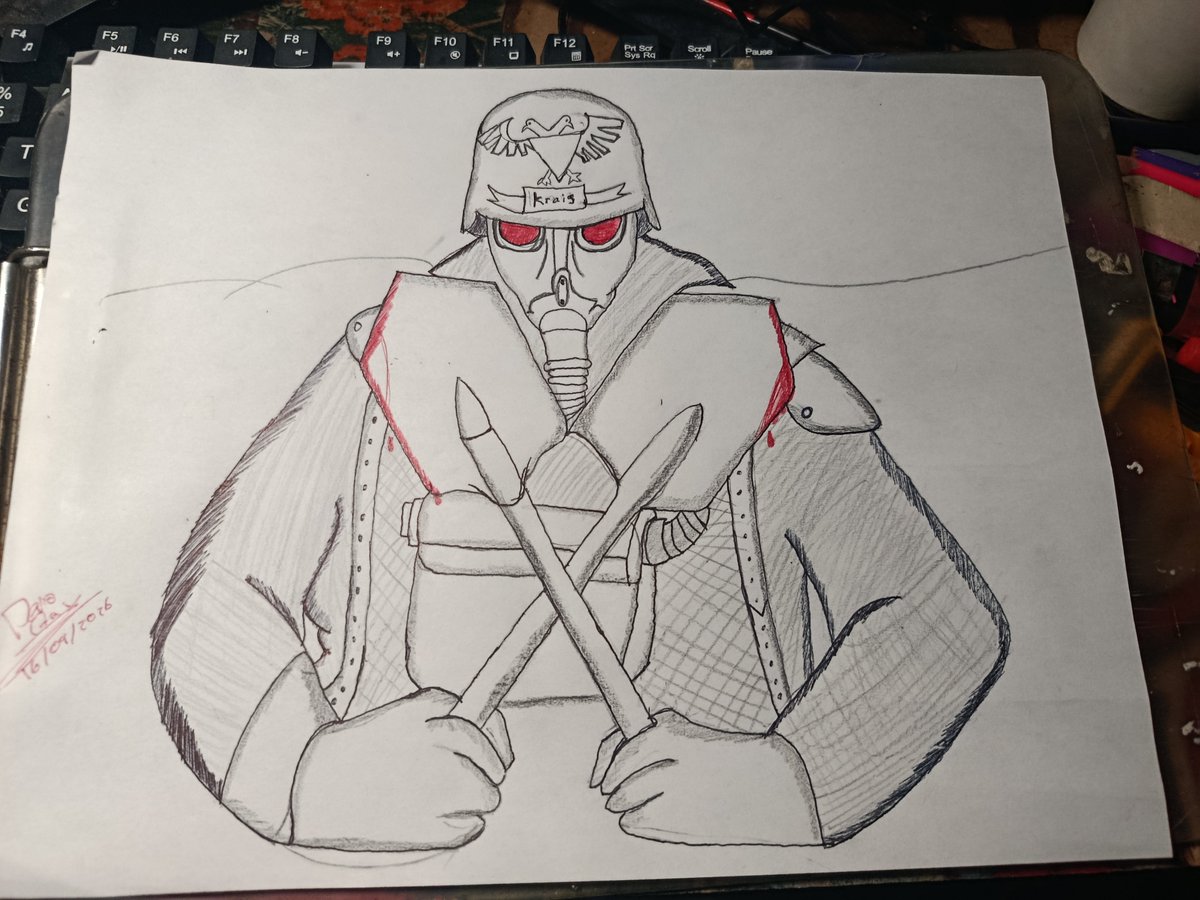 GoiS27538967's tweet photo. Nuevos dibujos de soldados espero les gusten tanto.

#warcore #dibujoamano #soldados #guerramundial https://t.co/PudYIaP3rd