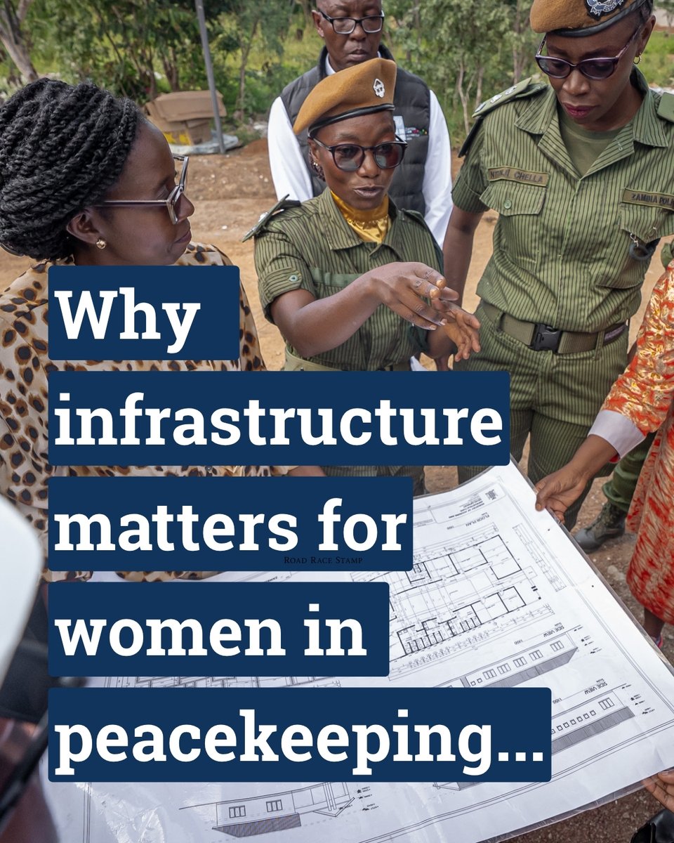 ElsieFund's tweet photo. Need a quick summary of the Fund's report on infrastructure and peacekeeping?

Our latest explainer: 'Why infrastructure matters for women in peacekeeping' is now online👇
🔗https://t.co/2WtU4a1owZ
⏳4min

#InvestInPeace #ElsieFund @UNPeacekeeping @UN_Women https://t.co/7ceMxteBDo