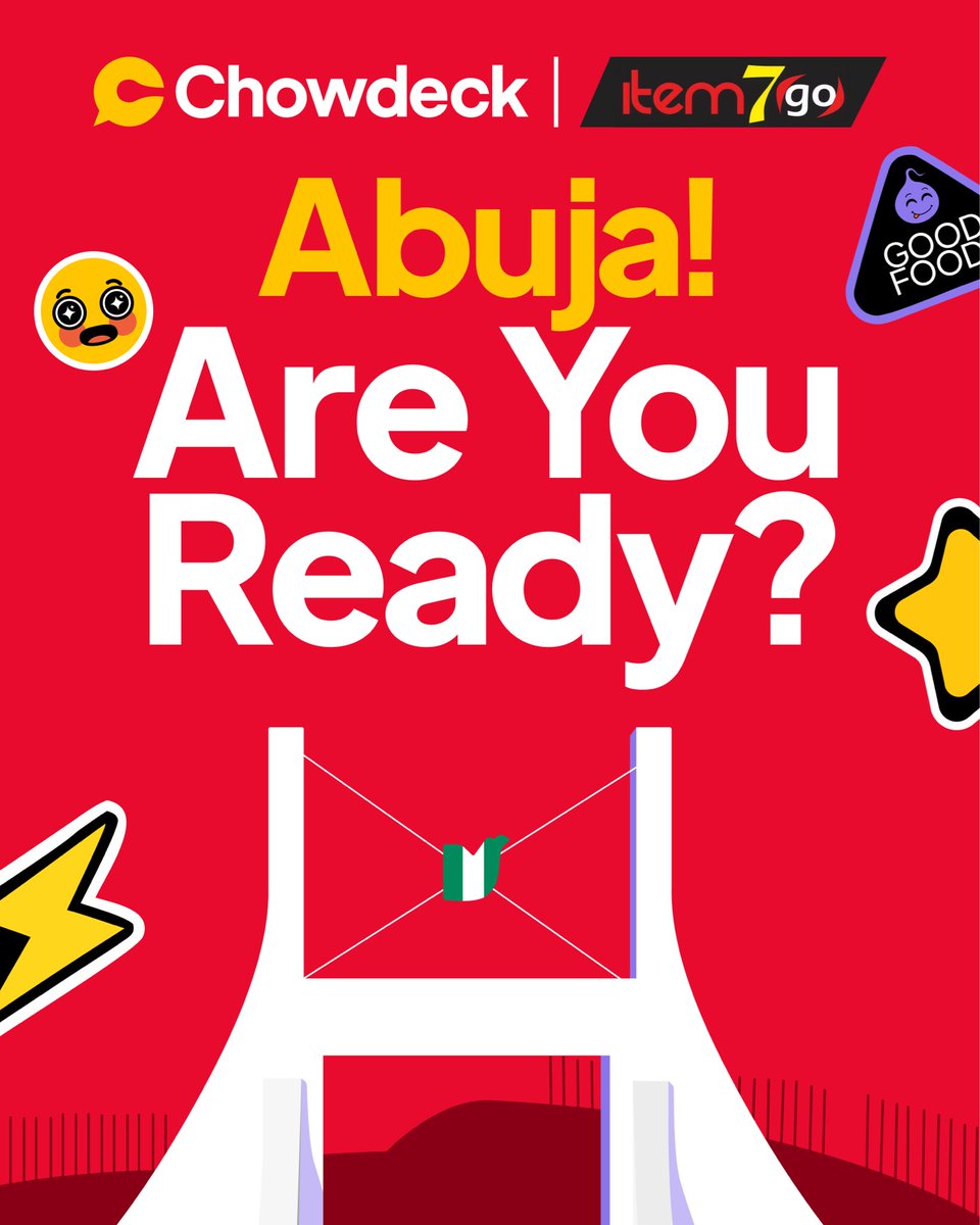 chowdeck's tweet photo. One, two, three… FOUR HUNDRED?! 🔥

And the only question we have is…
Abuja, can you actually empty 400 pots of Item7 meals???

September 24th! Save the date and tell everybody that Item7(go) is cominggg 🚀 https://t.co/eAoBedSWcu