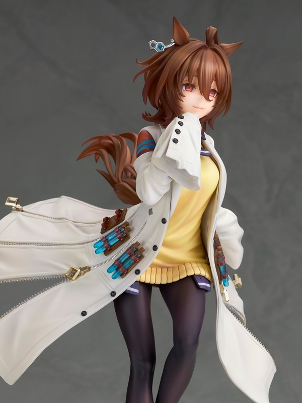 umamusu_goods's tweet photo. アグネスタキオンが再登場！✨

【ウマ娘 プリティーダービー アグネスタキオン 1/7 完成品フィギュア【再販】】

特徴的な勝負服姿を1/7スケールで立体化♪

アニメイトオンラインで予約開始！8％OFF
https://t.co/6obDl8QGRZ https://t.co/PSty7RLjtz