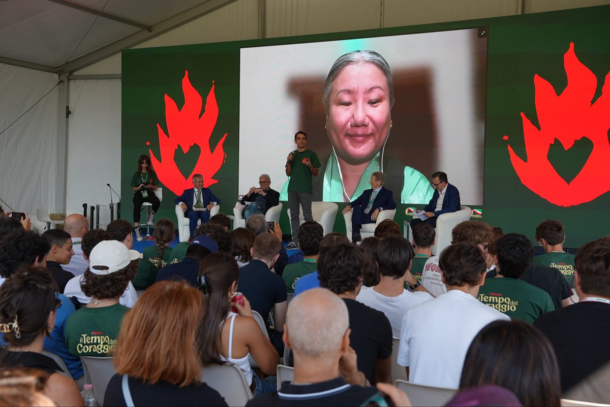 Dolkun_Isa's tweet photo. The Courage of Dissent – Rome 🇮🇹

It was a great pleasure to take part in FENIX 2026 – Il Tempo del Coraggio in Rome and to speak at the panel “The Courage of Dissent – The True Face of the Chinese Regime.”

Together with Thinlay Chukki, Representative of H.H Dalai Lama , I had the opportunity to speak about the realities faced by the Uyghur and Tibetan peoples and the importance of standing up for human rights and freedom.

I was great honoured to join Senator Giulio Terzi di Sant’Agata, Senator Andrea De Priamo and MP Roberto Giachetti in this important discussion.

What impressed me most was the young audience. Seeing so many young Italians deeply engaged with democracy, human rights and the future of Europe gave me genuine hope. Their awareness, curiosity and willingness to listen to the voices of people facing repression showed me once again how important it is to engage the younger generation in the defence of our shared values.

My sincere thanks to Gioventù Nazionale and Fabio Roscani for the invitation and warm hospitality, and to my dear friends Senator Terzi and Matteo Angioli for their longstanding friendship and support for the Uyghur people.

The future belongs to young people, and seeing their commitment to freedom and human dignity gives us every reason to continue with hope.
@GiulioTerzi 
@AndreaDePriamo 
@bobogiac 
@tchukki 
@Giov_Nazionale 
@Matteo_Angioli 
@GlobalCRL 
@UZDM_eV 
@UyghurCongress