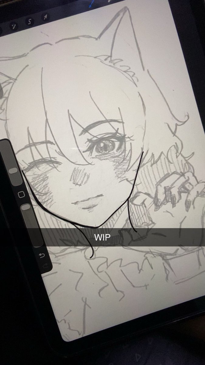 _chachahahahaha's tweet photo. Wip my new pfp
Using the tracing method because my hands soooo not used to draw digitally 
#OC #illustration‌‌ https://t.co/HS9ENjSItM