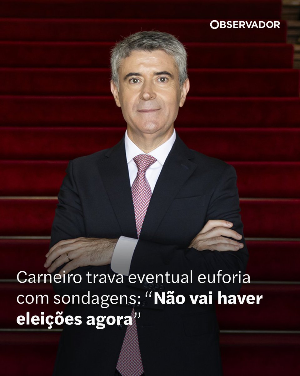 observadorpt's tweet photo. Duas sondagens colocam PS nos 28%, longe do mínimo que Carneiro considera necessário para avançar a eleições. Líder critica Montenegro e mede forças com Ventura.
Saiba mais no link nos comentários.
(📸 João Porfírio/Observador)
#PartidoSocialista #JoséLuísCarneiro #Sondagens #Política