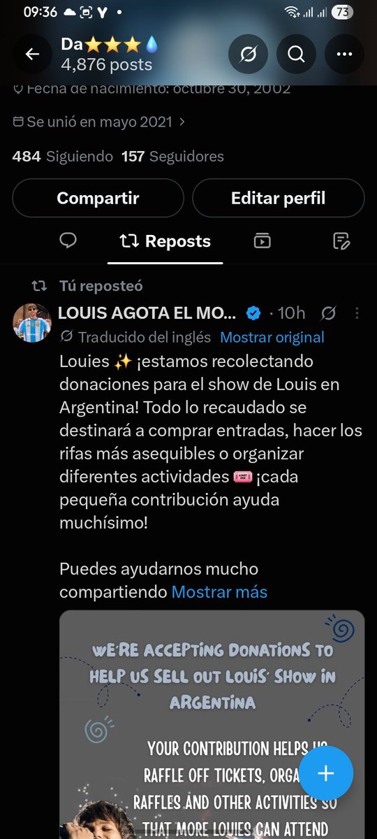 Daniela33222475's tweet photo. @LWTVelez Acá estamos, muchas gracias!🫶🏼 https://t.co/eIBXl0dcMT