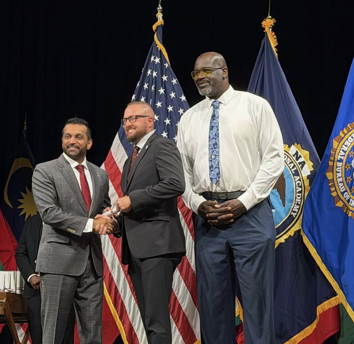 OSBI_OK's tweet photo. Congratulations to OSBI Lieutenant Trevor Ridgeway, who graduated from the @FBI National Academy this week! Lieutenant Ridgeway has always showcased great leadership and passion over his law enforcement career, and deserves this great honor.
#OSBI #OneTeamOneMission #FBIAcademy https://t.co/UUbt0pVFxd