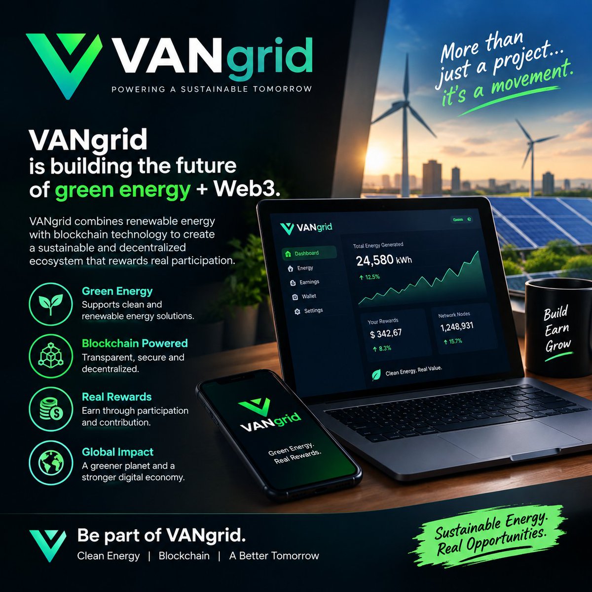 obinnaevans500's tweet photo. Building the future of Physical AI with real-world data. 🌍🤖

The grid is inevitable. 🚀

@vangrid_io #Vangrid #DePIN #AI #Web3
:: https://t.co/k4PQmYJmkQ