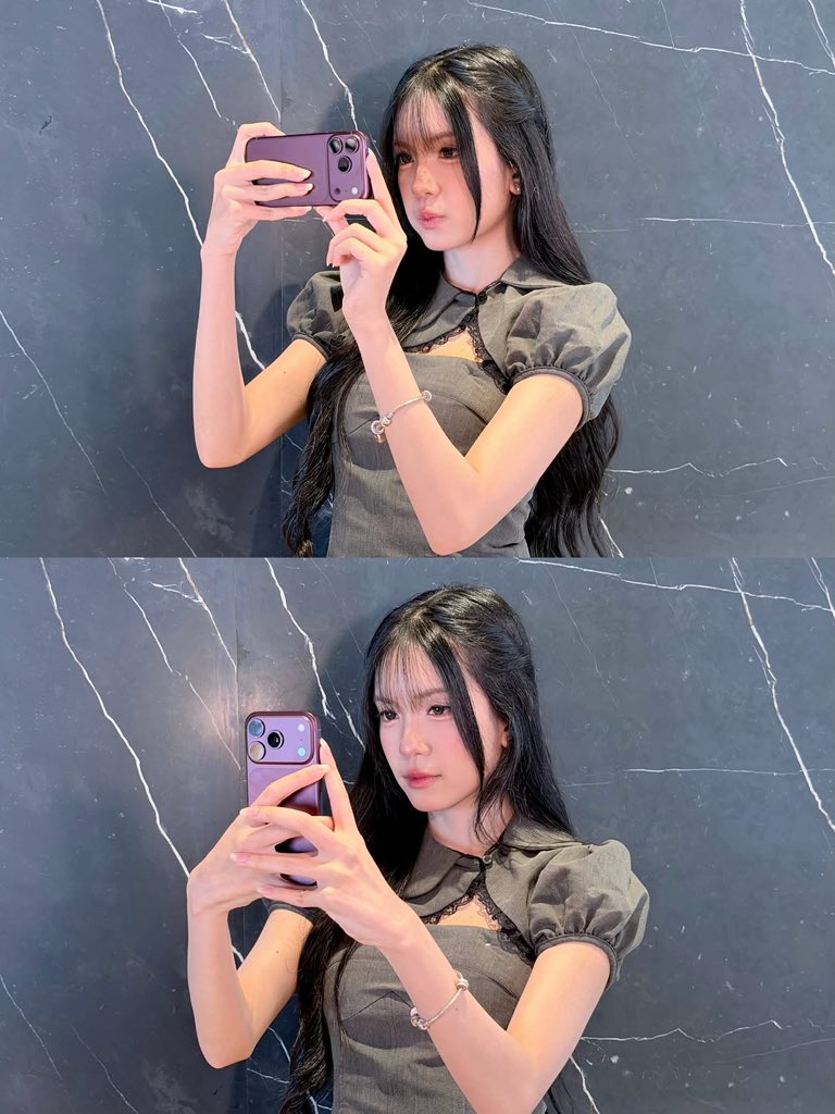 LUKSORNTHFAN's tweet photo. ( 📸 ) : Ig Post Update
— ‘ @ luksorn.bnk48office

burgundy mood
#iPhone18Pro
#มีTruePAไม่ต้องลุ้น
#TruePA

📁 : https://t.co/pehejAWeDS

#LuksornBNK48 
#BNK48 https://t.co/7HGFXr7m6V