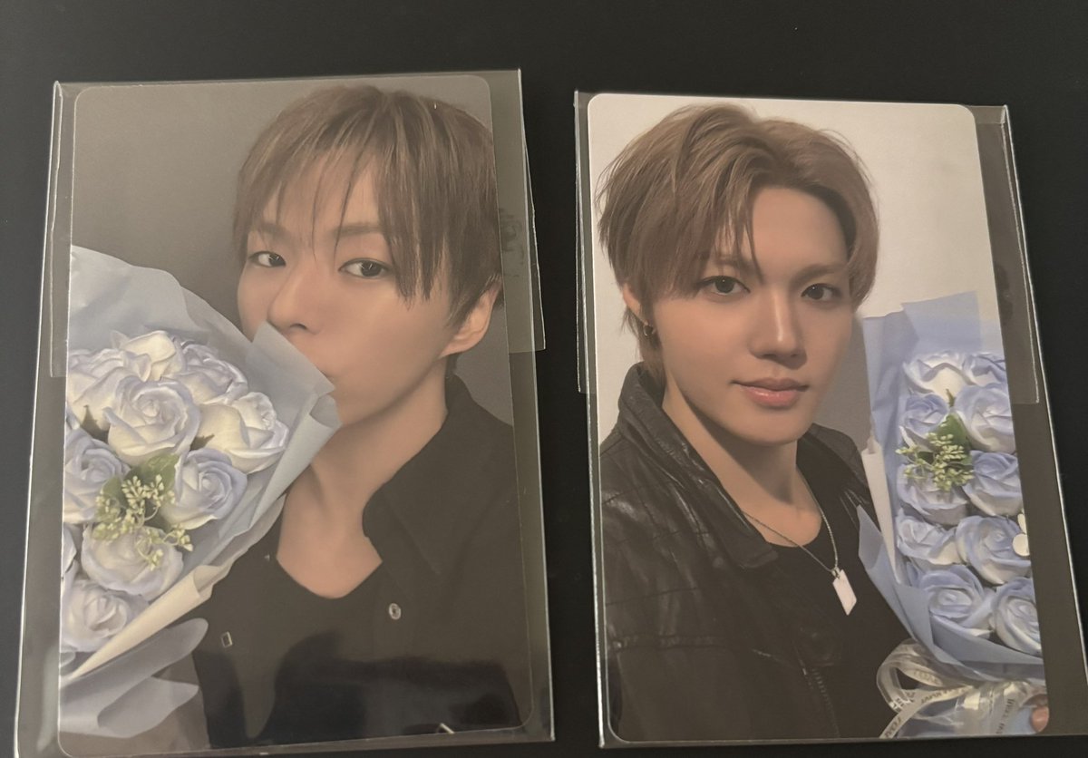 f_fnips's tweet photo. @kim_tofu__ リプ失礼します！
こちらのジェヒョク所持しております。
同種のジフンとの交換可能でしょうか？ https://t.co/xpIdaYq3vl