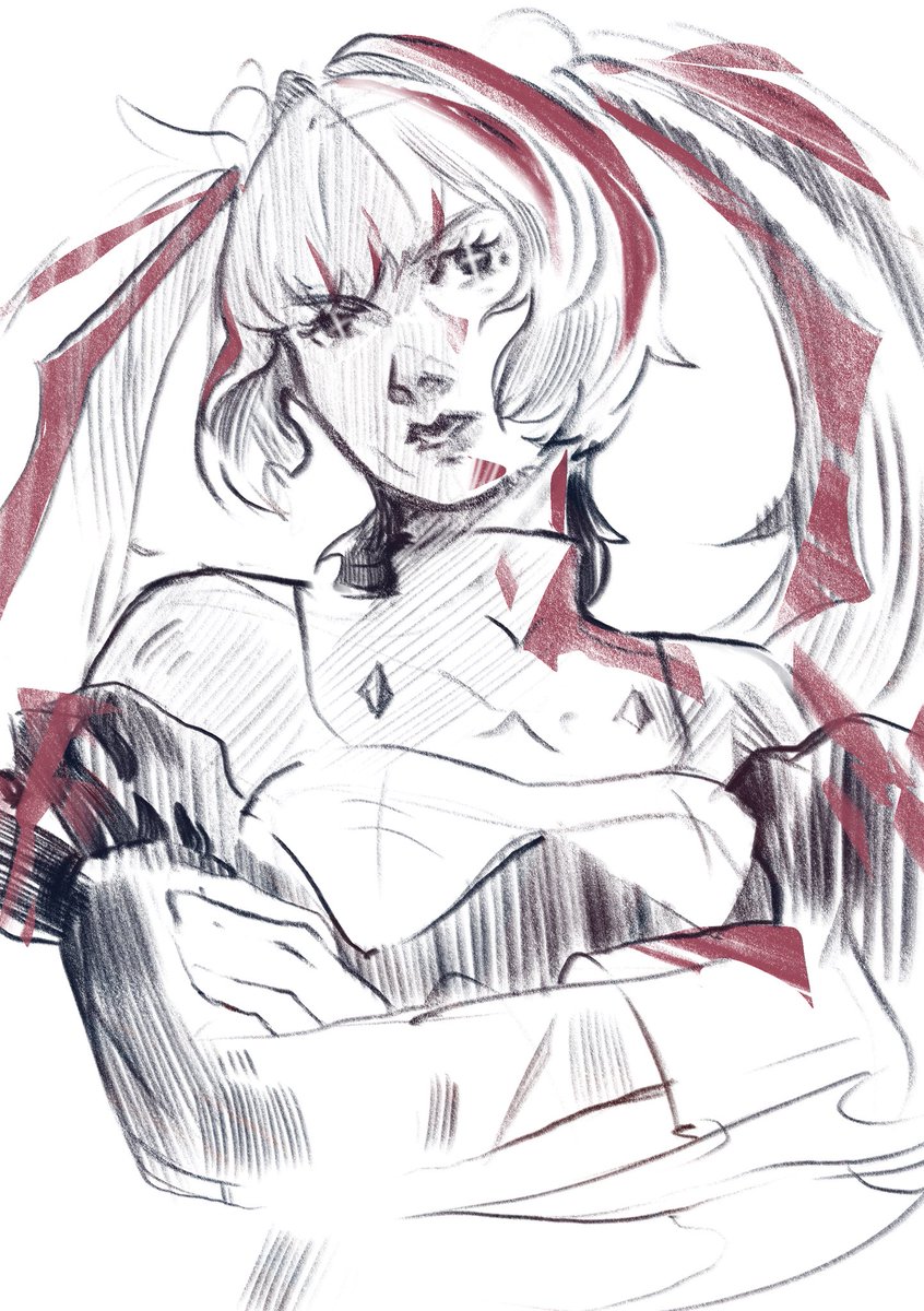 ok00die's tweet photo. I know that no one will see this post haahah
But better keep my beautiful Claret here

#zzz #ZZZeroArt #ZenlessZoneZero‌ #claret #miHoYo https://t.co/R2JBn8i6Tb