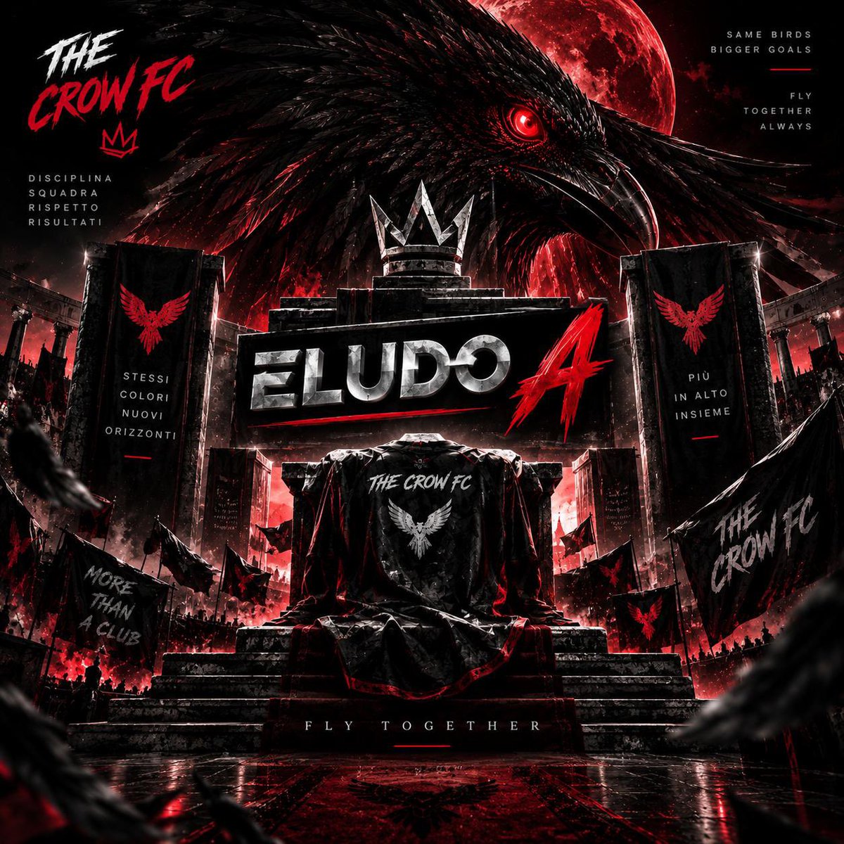 TheCrowFc_'s tweet photo. traguardo raggiunto,
SIAMO IN  SERIE A  di @eLUDO_League 🏆 https://t.co/2JfFZOqq1A