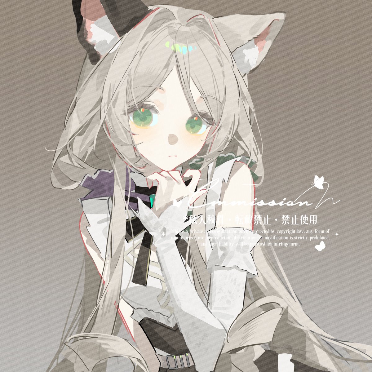 i6u74nao's tweet photo. Commission×2 https://t.co/j3OyiPcoer