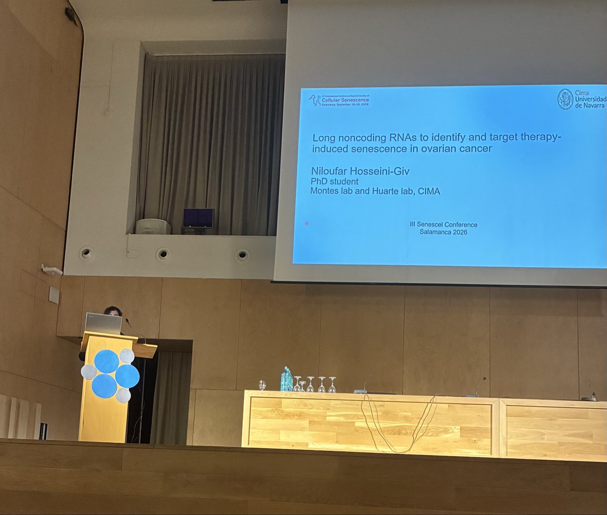 MartaMontes3's tweet photo. Proud of Niloufar presenting her project at @SENESCEL meeting 😍@MaiteHuarteLab https://t.co/qhh2yJrN8R