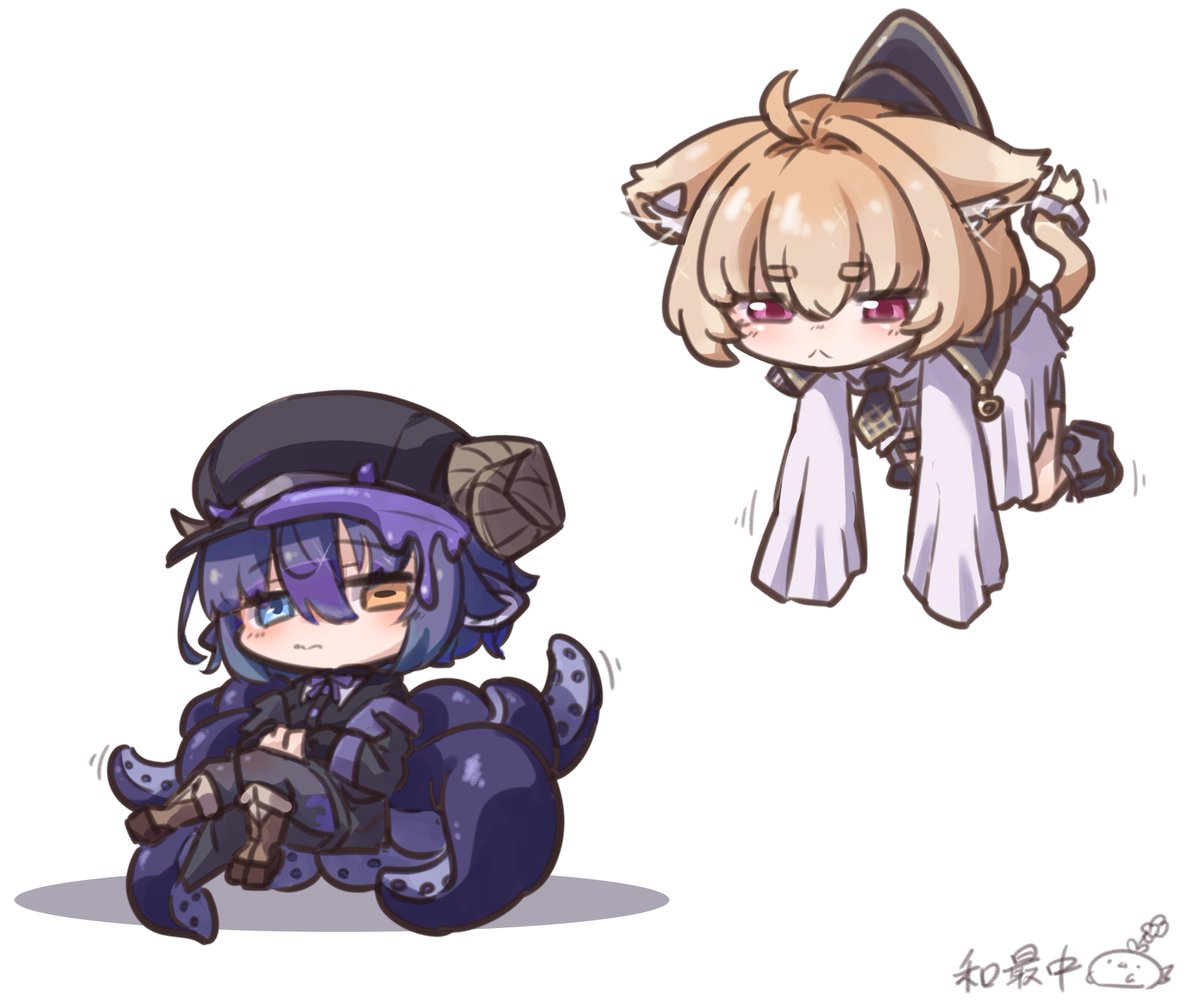 Wa_Monakar's tweet photo. よその子落書き https://t.co/na2TJFEiFi