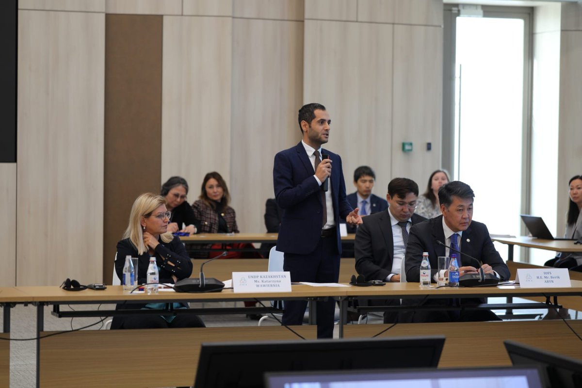 KazAID_RK's tweet photo. 🏛️ On Sept 17 in Astana, the CICA Fund was presented to development agencies. KazAID Chairman N. Arystanov shared key initiatives and expressed KazAID’s readiness to serve as an Executing Agency for CICA Fund projects. 
#KazAID #CICA #ODA https://t.co/o5NWNNOzaK