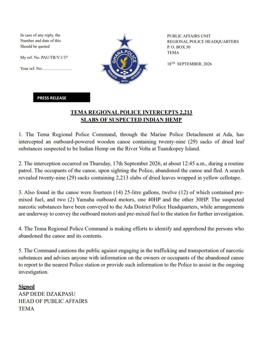 GhPoliceService tweet picture