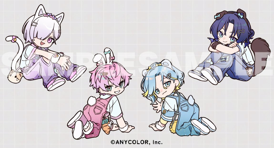 toto_nizi's tweet photo. 【MV】もっふんろ～る／すぷれあ
にて、動画内イラストの一部とアニメーションの制作・監修を担当させていただきました！
１周年おめでとうございます🐰🐹🐱🐶

#すぷれあ１周年　#もっふんろ〜る https://t.co/pvjespS9MG
