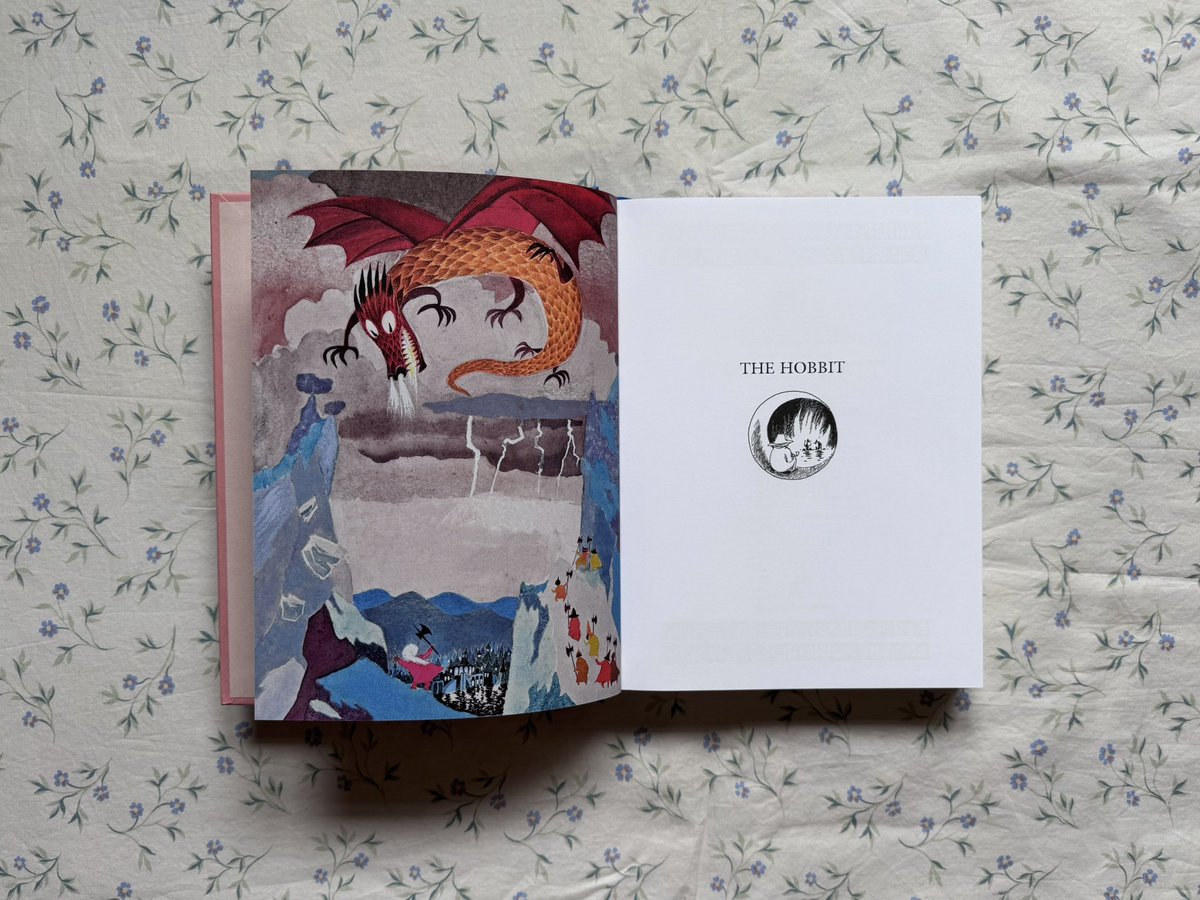 chapterlviii's tweet photo. the hobbit illustrated by tove jansson https://t.co/WJQyFrxU6e