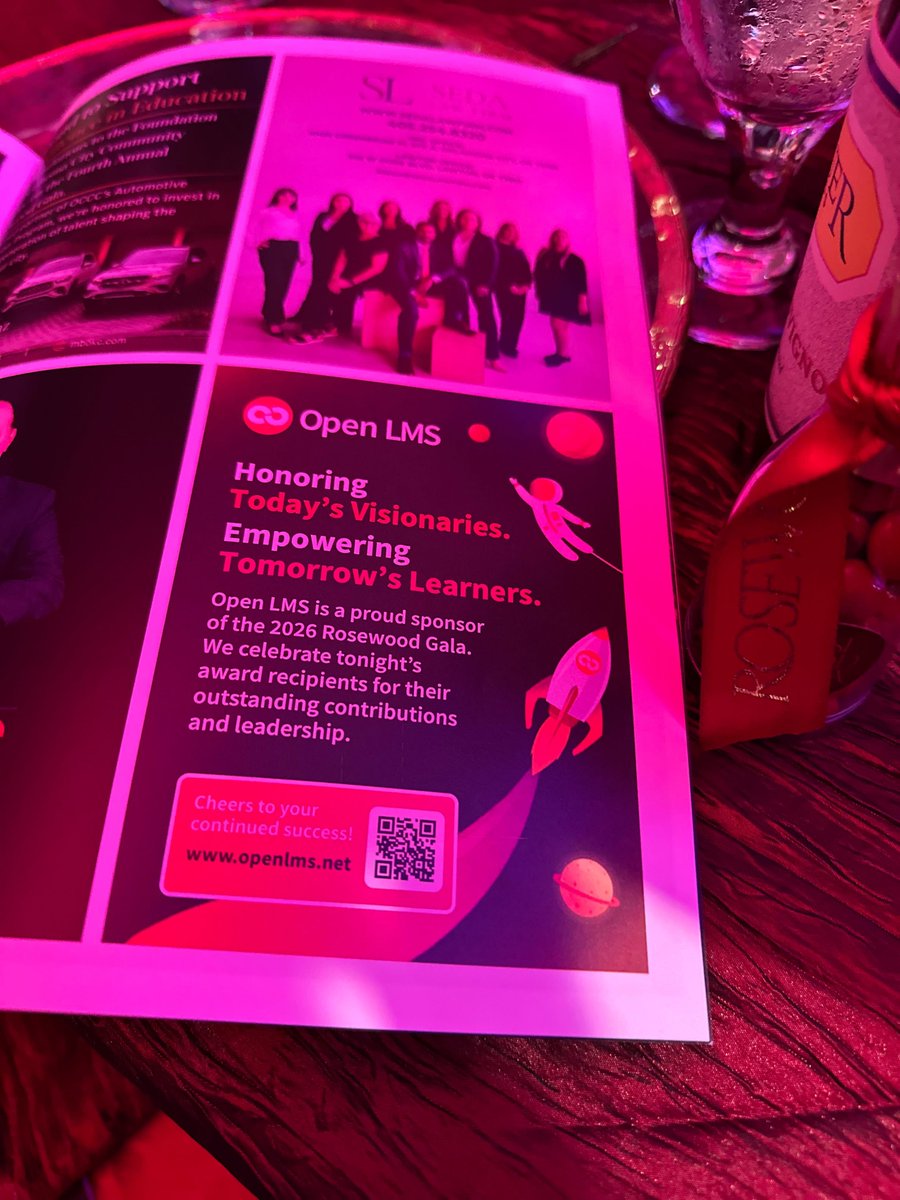 Open_LMS's tweet photo. Last night, Manu Sharma attended the Rosewood Gala with our wonderful client, Oklahoma City Community College! 🎓
Inspiring night celebrating higher ed and raising crucial support for student scholarships through the OCCC Foundation. Thank you!

#RosewoodGala #OpenLMS https://t.co/hLd3yx5ya0