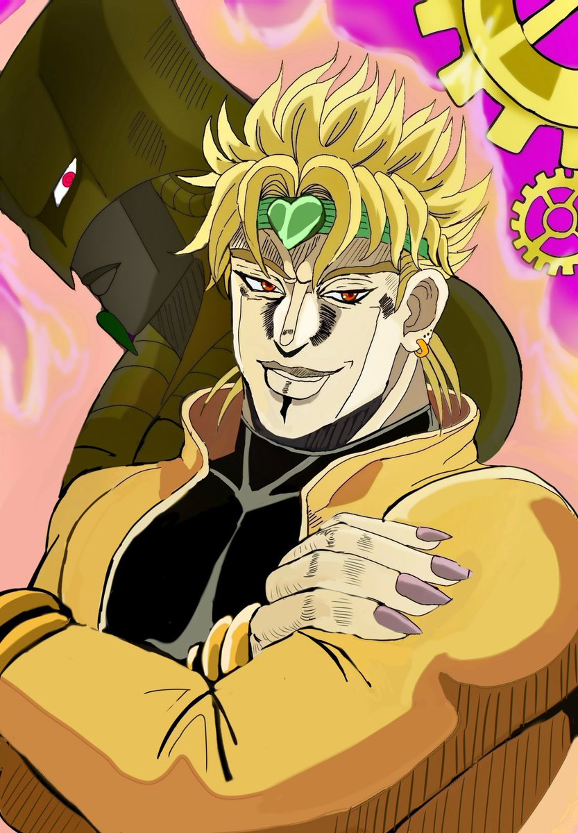 ehhen_illust's tweet photo. 😄dio
#jjr #イラスト #DIO #ジョジョ https://t.co/4hEnQ456Ok