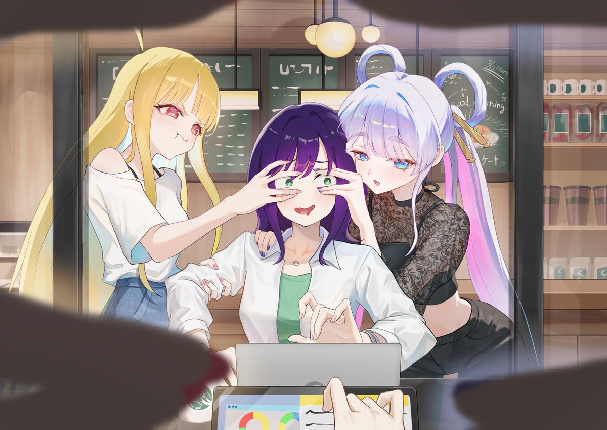 yukikamaboko's tweet photo. 後ろにいるのはだーれだ!! https://t.co/fg7PKiCuCj