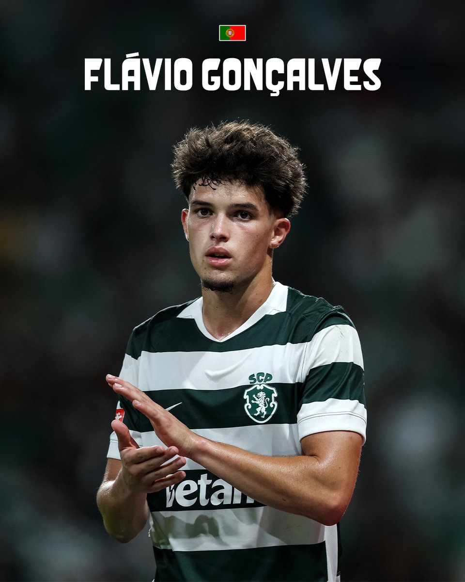 SportingCP's tweet photo. Flávio Gonçalves, Rafael Nel e Eduardo Felicíssimo convocados para representar a Selecção Nacional Sub-21 🇵🇹 nos jogos de Qualificação para o Europeu ⚽️ #LeõesNasSelecções https://t.co/2miriqNLgp