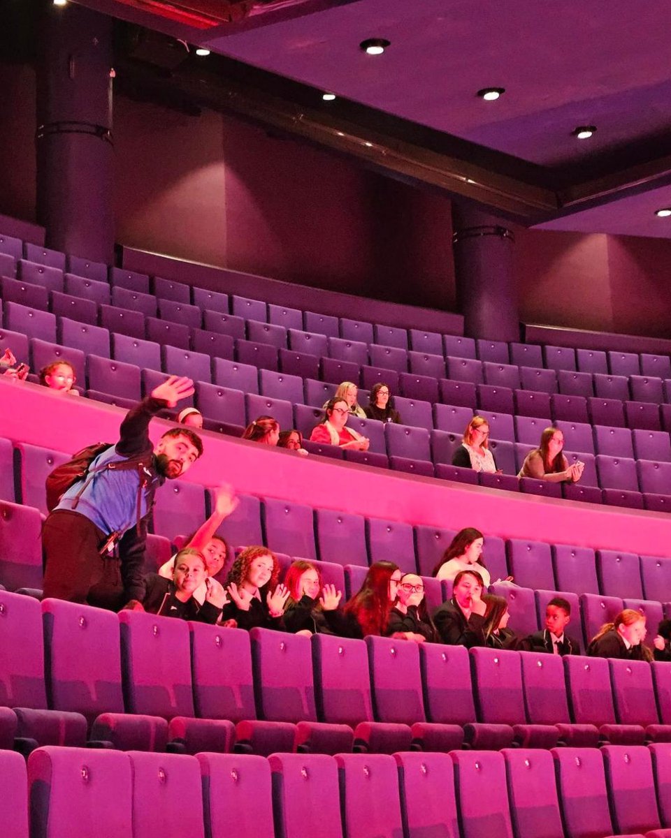 SCA_Community's tweet photo. Yesterday some of our Young Carers took an exciting trip to The Lowry Theatre to watch High School Musical! ✨️🎟️

The show was brilliant and the students really enjoyed the experience. 🎭️

#WeAreSCA https://t.co/FLascQimY4