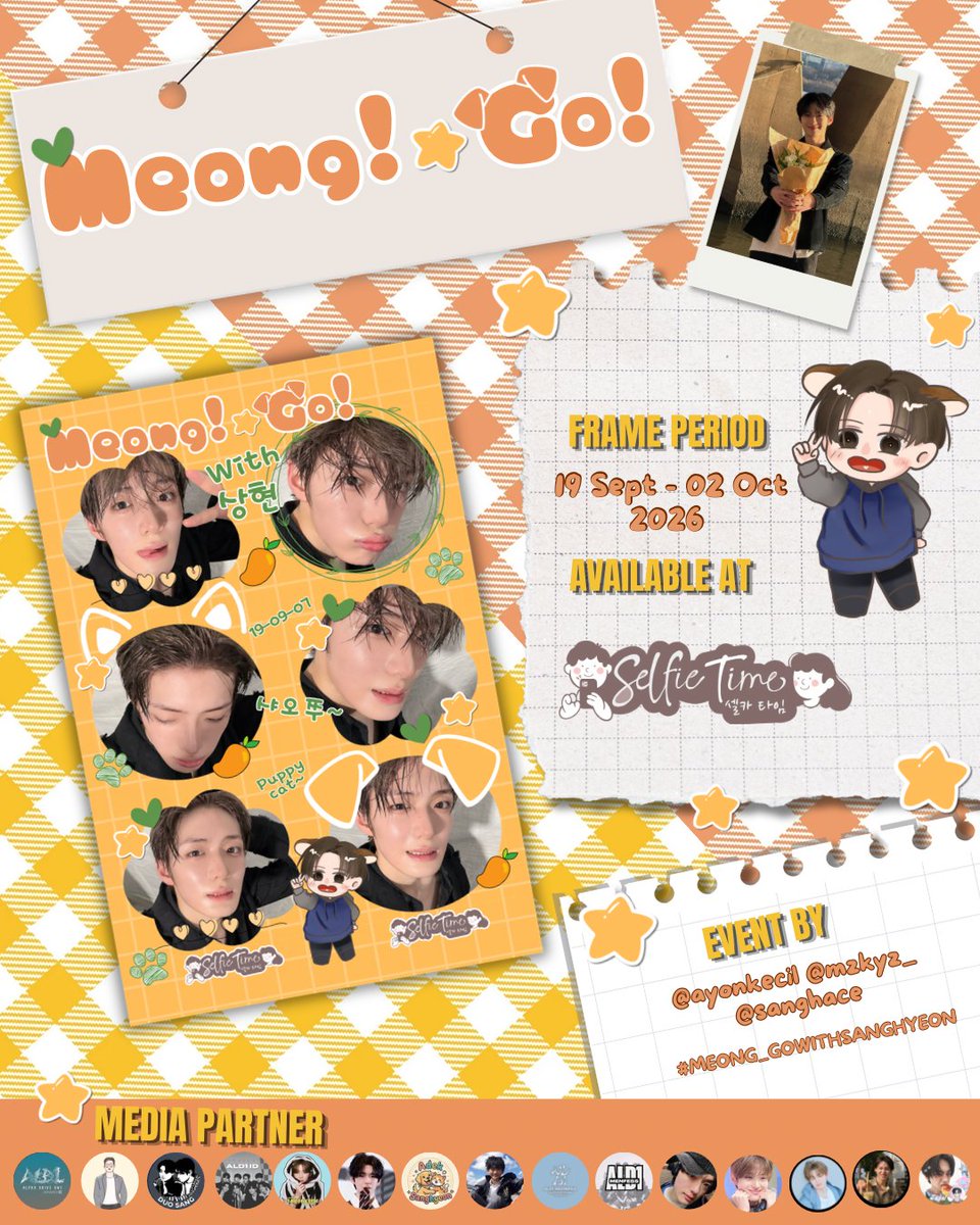 ayonkecil's tweet photo. MEONG! and GO! is SH MANGO 🐶✨🥭

#SANGHYEON ALPHA DRIVE ONE
bday frame event by @ayonkecil @mzkyz_ @sanghace

avail at :
⋆˚꩜｡ @selfietimeid 
19 september - 02 oktober 2026

#MEONG_GOWITHSANGHYEON #SANGHYEON #상현 #ALPHADRIVEONE #ALD1 #알파드라이브원 @ALD1_official https://t.co/lsTCvuPsRA