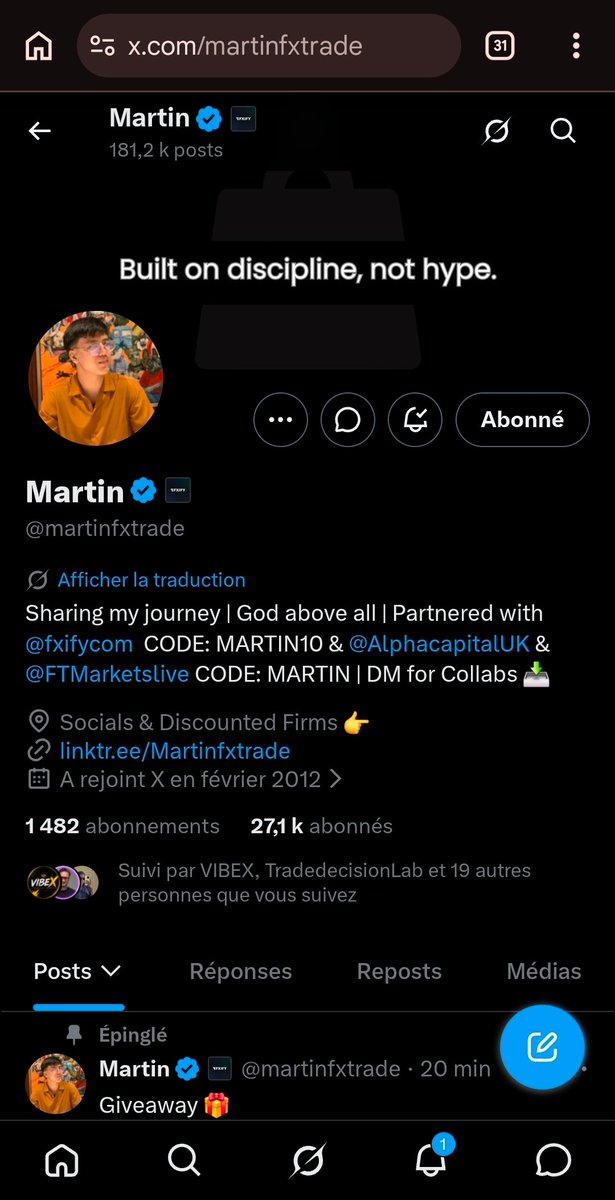 FaridFX90's tweet photo. @martinfxtrade @AlphaCapitalUK @Vibex09 @PsychoFFX90 @ky https://t.co/cVVKLhoowe