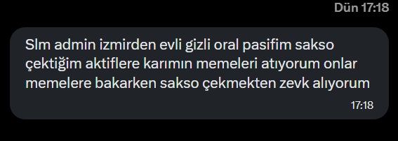 itiraftur's tweet photo. İzmir'den takipçim yolladı.. https://t.co/ZMCS5tMzSK